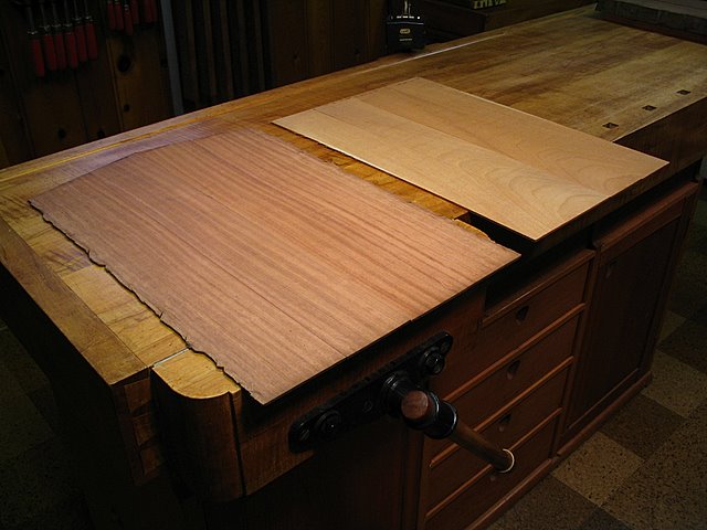 Cuban Mahogany Face Veneer - Mahogany Back Veneer
